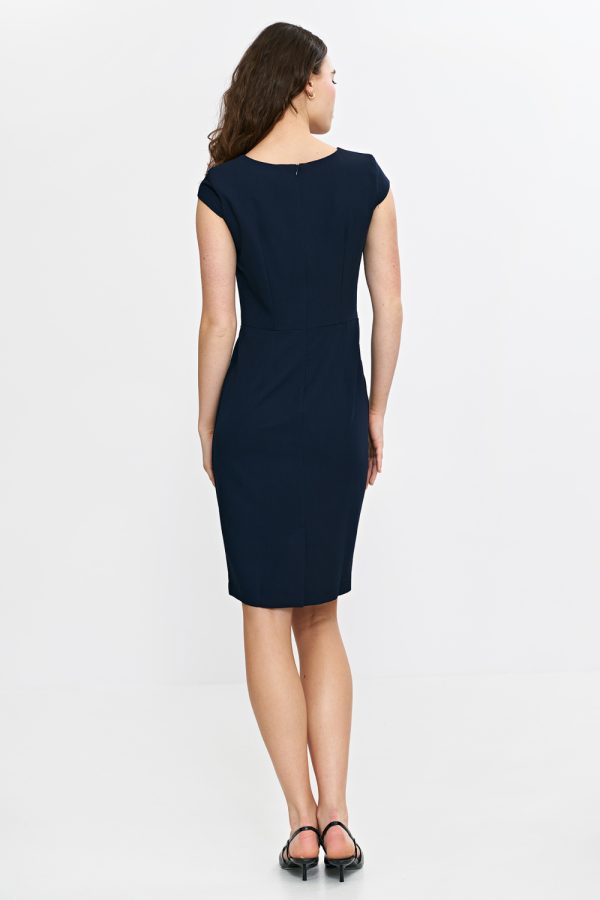 navy blue Daydress model 210069 Nife