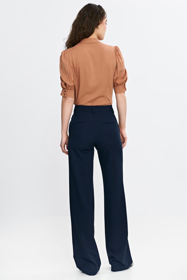 brown Blouse model 210078 Nife