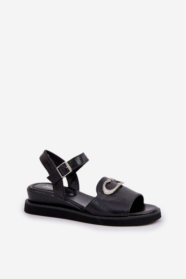 black Sandals model 210145 Step in style