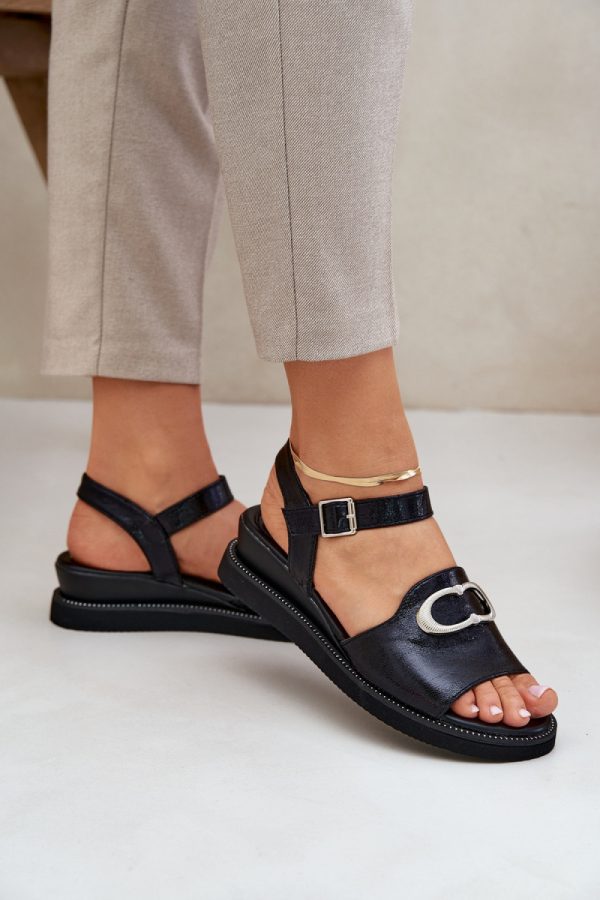black Sandals model 210145 Step in style