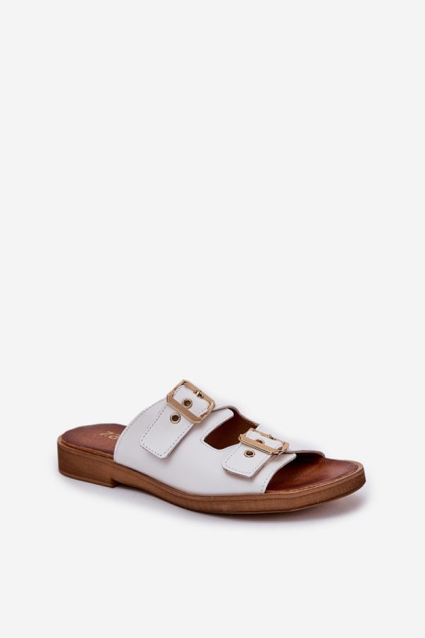 white Flip-flops model 210175 Step in style