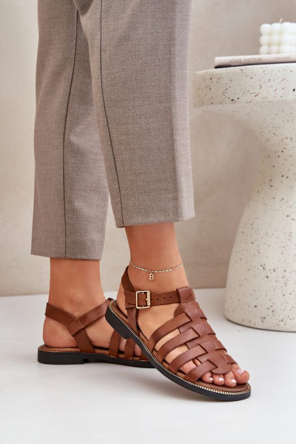 brown Sandals model 210711 Step in style