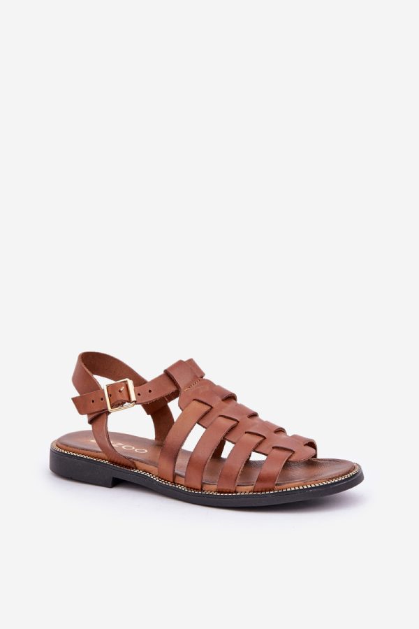 brown Sandals model 210711 Step in style
