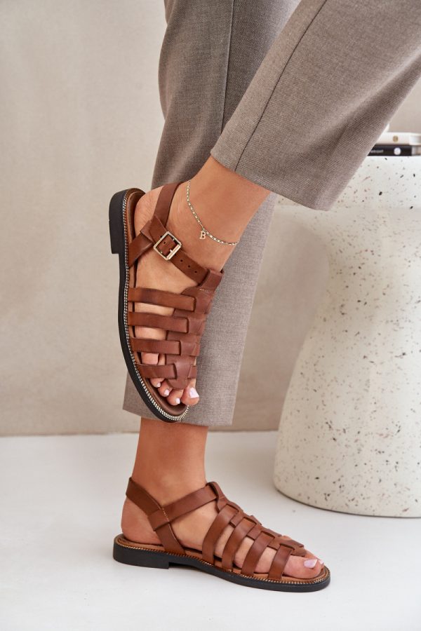 brown Sandals model 210711 Step in style