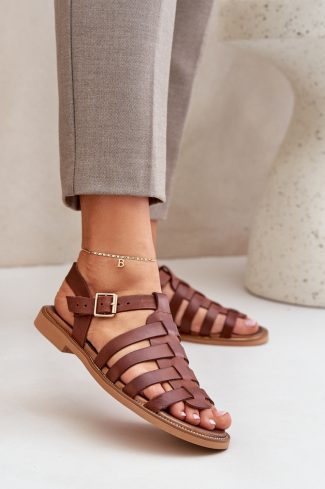 brown Sandals model 210712 Step in style