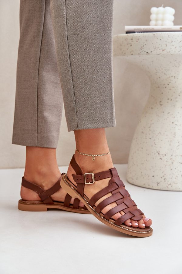 brown Sandals model 210712 Step in style