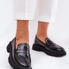 1071270.jpg Black Mocassin in Moccasins, Loafers with Fabric, Footbed, Upper Height and Heel Height