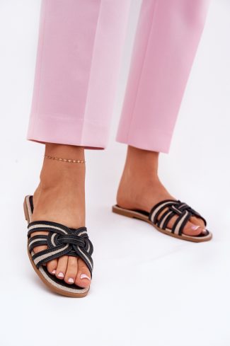 1071378 black Flip-flops model 210775 Step in style