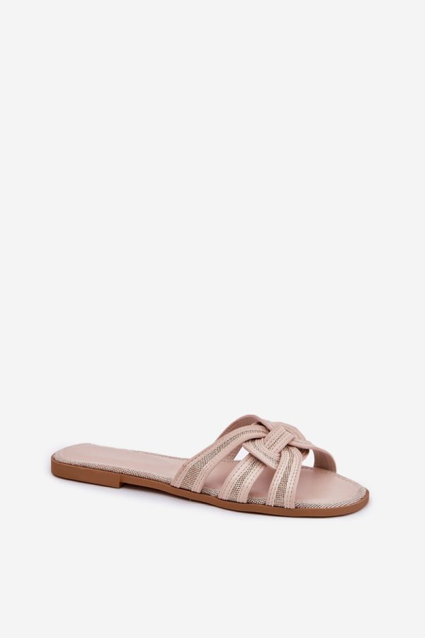 beige Flip-flops model 210777 Step in style