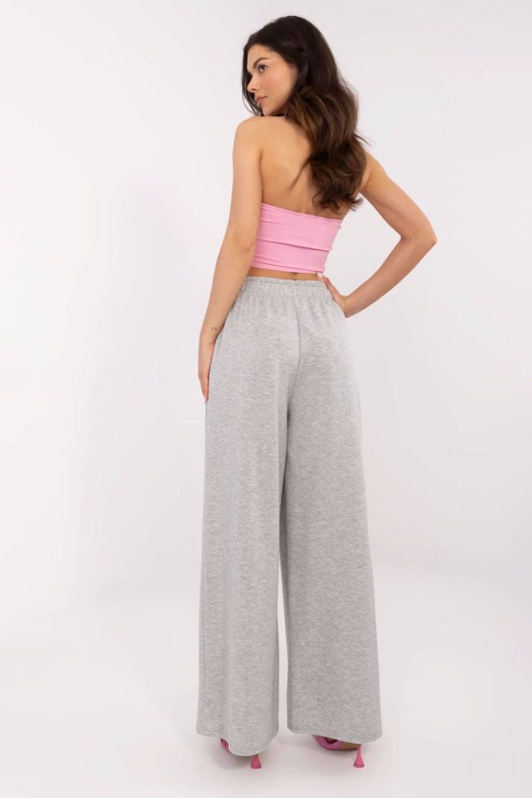 Grey Tracksuit Trousers in Pants, Trousers, Shorts with Spandex and Viscose