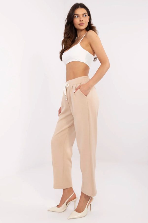 beige Tracksuit trousers model 210952 Italy Moda