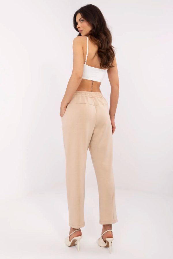 beige Tracksuit trousers model 210952 Italy Moda