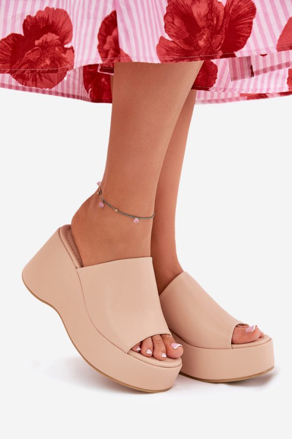 beige Buskin model 211012 Step in style