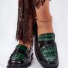 1072347.jpg Black Mocassin in Moccasins, Loafers with Fabric, Footbed, Upper Height and Heel Height