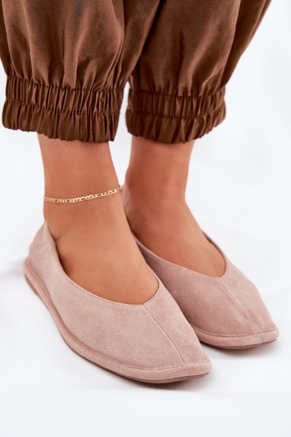 pink Ballet flats model 211129 Step in style