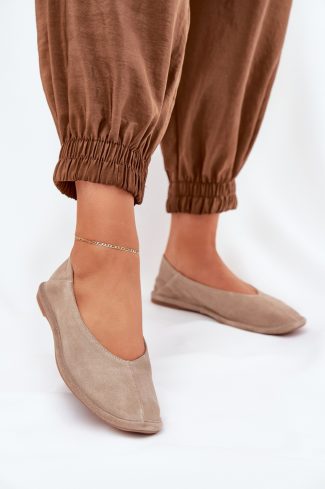 beige Ballet flats model 211130 Step in style