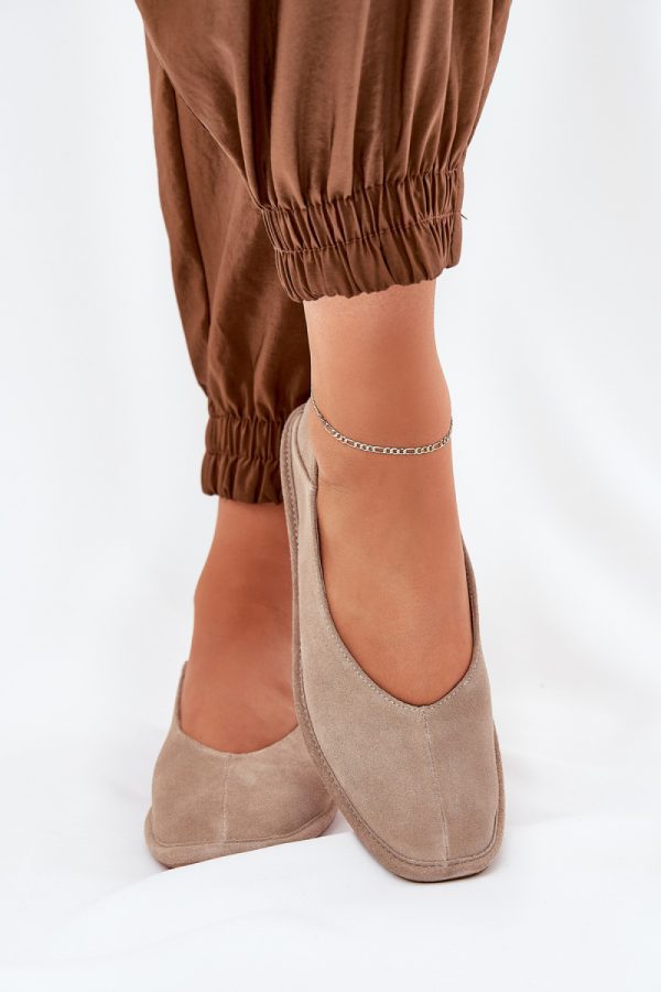 beige Ballet flats model 211130 Step in style