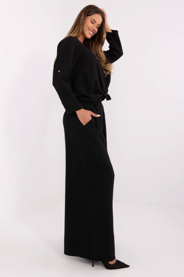 Black Women Trousers in Pants, Trousers, Shorts with Cotton