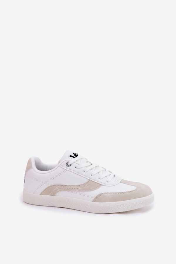White Sport Shoes in Women`s Athletic Shoes, Trainers, Sneakers with Fabric, Footbed, Upper Height and Sole Height