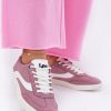 Violet Sport Shoes in Women`s Athletic Shoes, Trainers, Sneakers with Fabric, Footbed, Upper Height and Sole Height