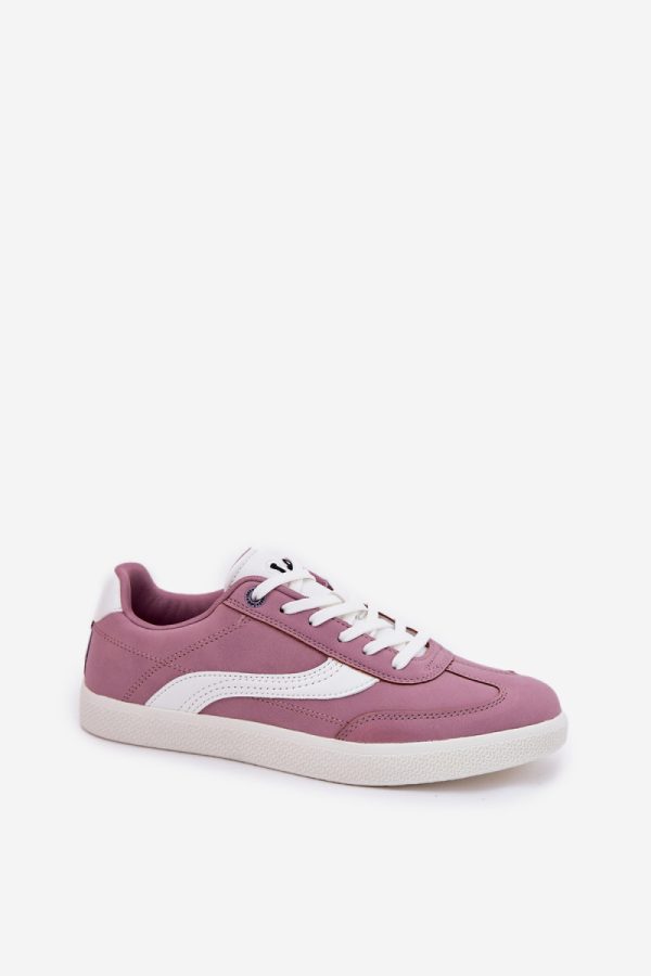 Violet Sport Shoes in Women`s Athletic Shoes, Trainers, Sneakers with Fabric, Footbed, Upper Height and Sole Height