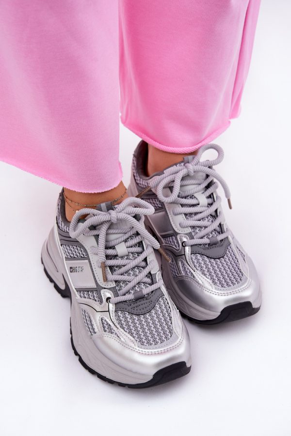 grey Sport Shoes model 211332 Step in style