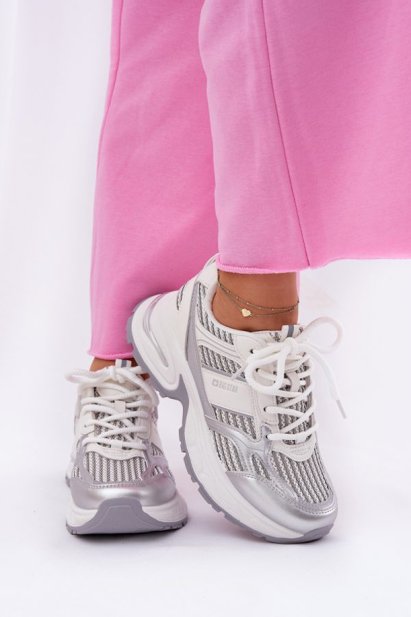 white Sport Shoes model 211333 Step in style