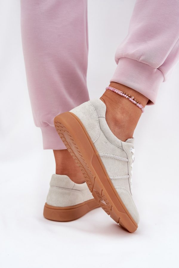 grey Sport Shoes model 211339 Step in style