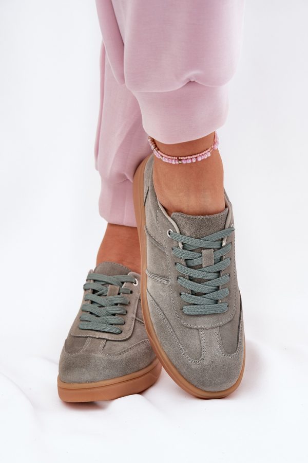 green Sport Shoes model 211341 Step in style