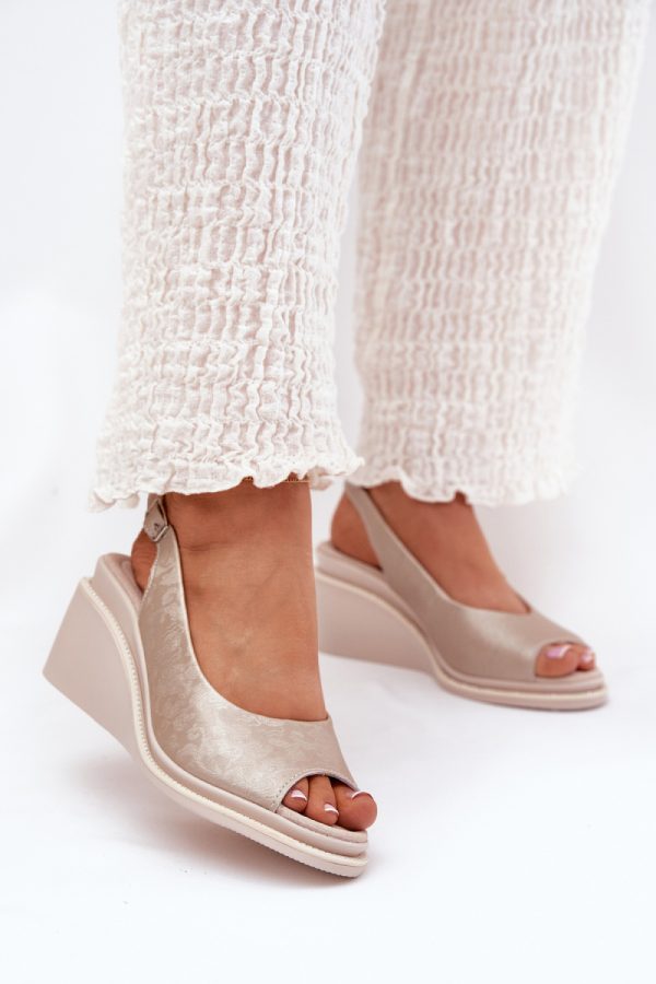 Yellow Buskin in Sandals & Flip-Flops For Women with Fabric, Footbed and Heel Height