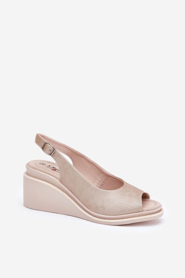 Yellow Buskin in Sandals & Flip-Flops For Women with Fabric, Footbed and Heel Height