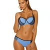 1073236 Blue Swimsuit Two Piece in Two-Piece Swimsuits, Tops, Swimsuit Bottoms with Spandex and Polyamide