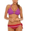 Violet Swimsuit Two Piece in Two-Piece Swimsuits, Tops, Swimsuit Bottoms with Spandex and Polyamide