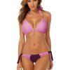1073320 Pink Swimsuit Two Piece in Two-Piece Swimsuits, Tops, Swimsuit Bottoms with Spandex and Polyamide