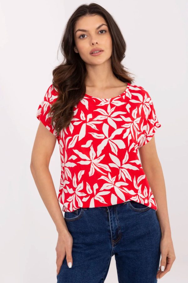 Pink Blouse in Women`s Blouses, Tunics with Viscose