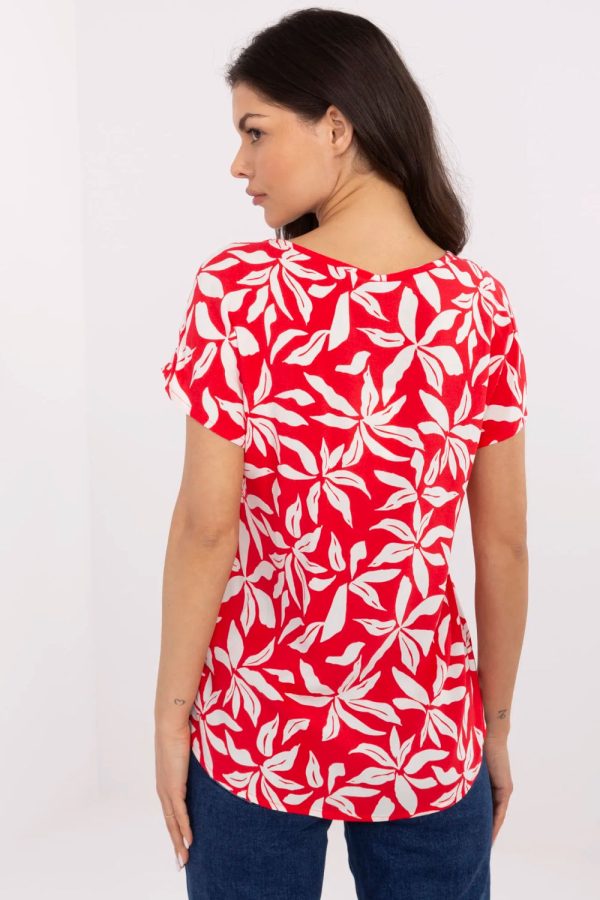 Pink Blouse in Women`s Blouses, Tunics with Viscose