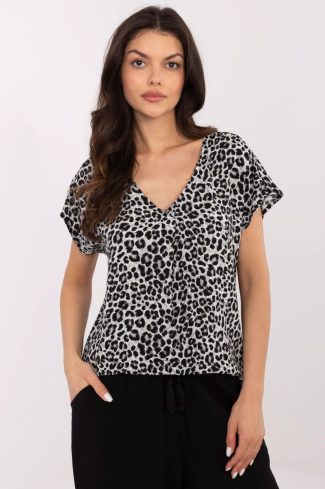 Black Blouse in Women`s Blouses, Tunics with Viscose