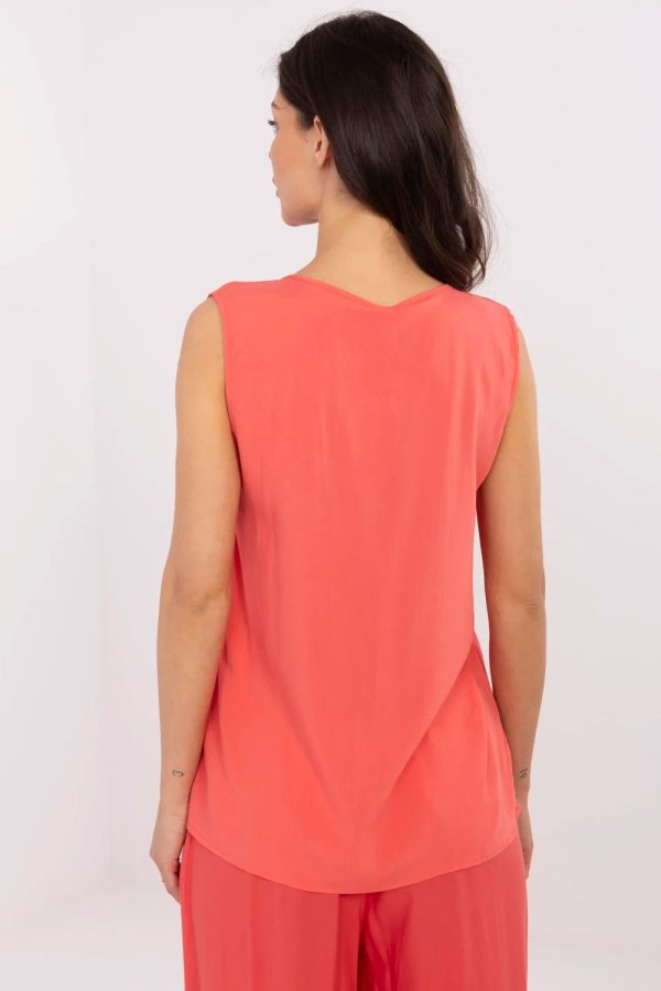 Pink Blouse in Women`s Blouses, Tunics with Viscose