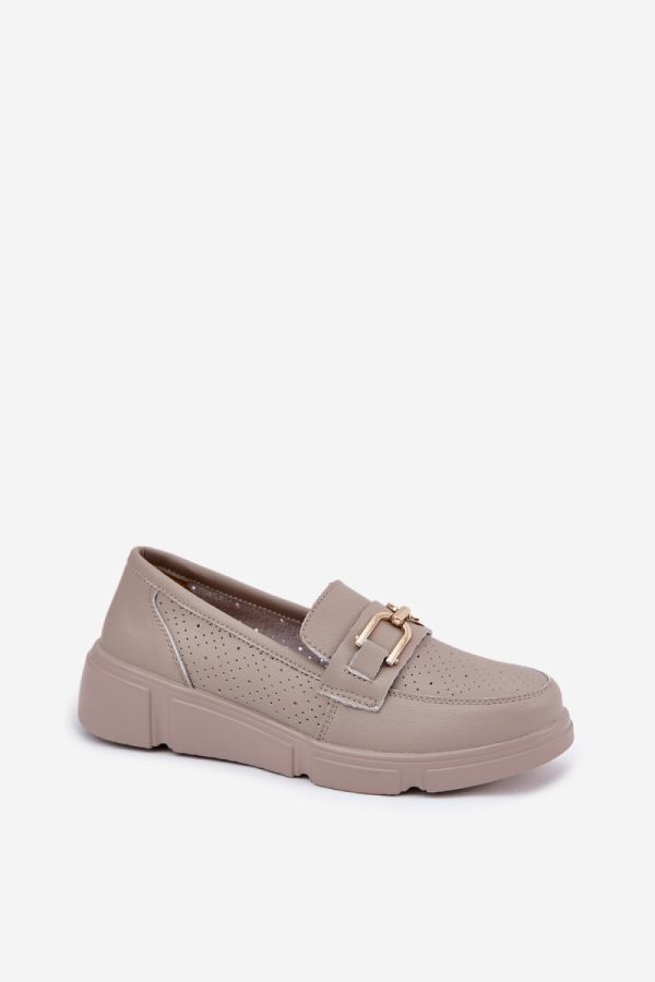 beige Mocassin model 211608 Step in style