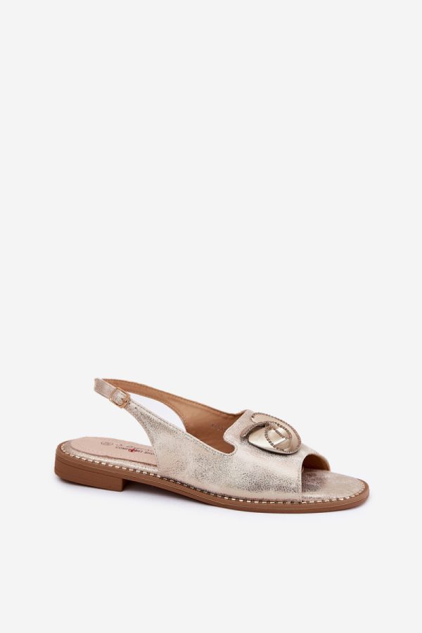 Yellow Sandals in Sandals & Flip-Flops For Women with Fabric, Footbed and Heel Height