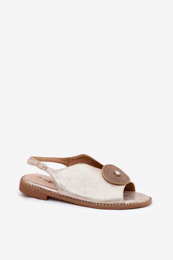 Yellow Sandals in Sandals & Flip-Flops For Women with Fabric, Footbed and Heel Height