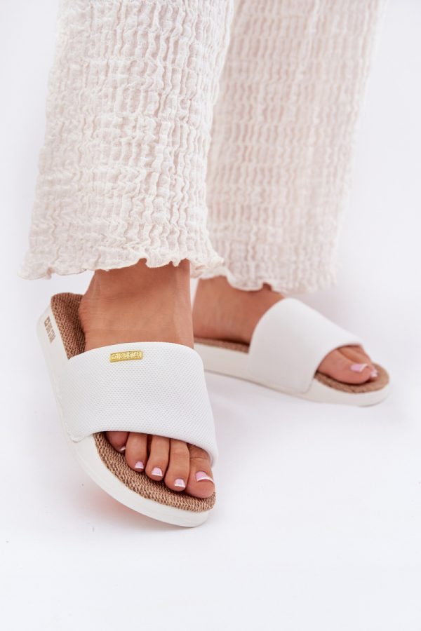 white Flip-flops model 211675 Step in style
