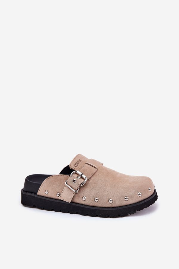 beige Flip-flops model 211679 Step in style