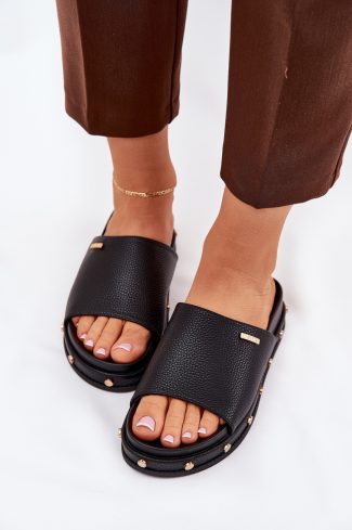 1074096 black Platform sandals model 211686 Step in style