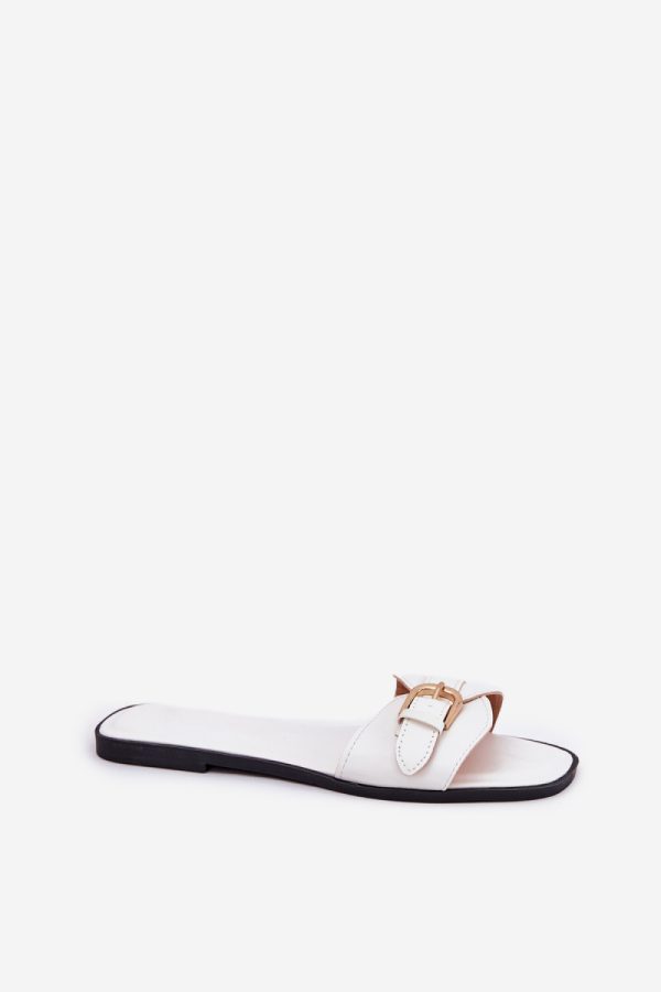 White Flip-flops in Sandals & Flip-Flops For Women with Fabric, Footbed and Heel Height