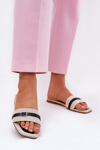 1074138 black Flip-flops model 211700 Step in style