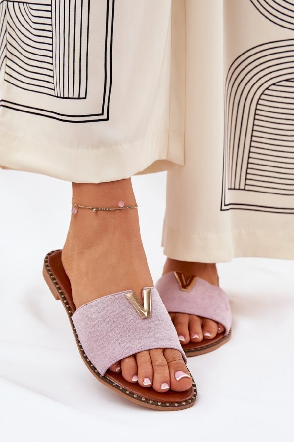 violet Flip-flops model 211709 Step in style