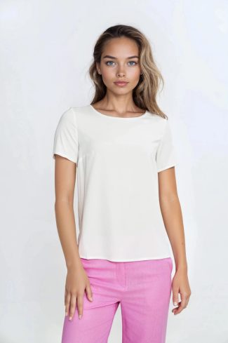 beige Blouse model 211801 Nife