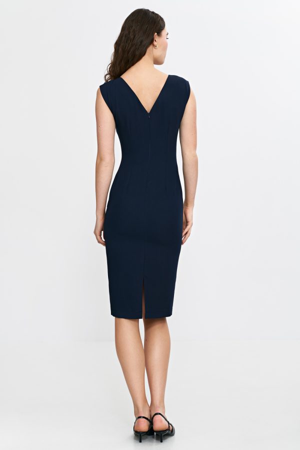 navy blue Daydress model 211811 Nife