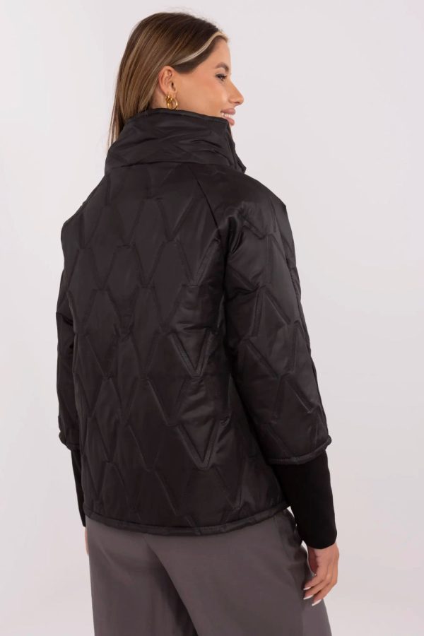 Black Jacket in Women`s Coats, Jackets with Polyester